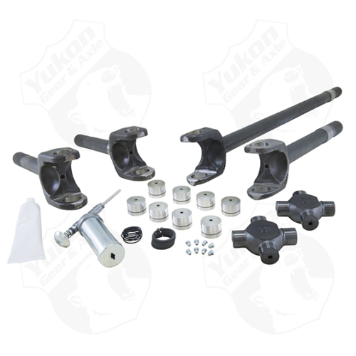 Yukon front 4340 Chrome-Moly replacement axle kit for '79-'93 Dodge