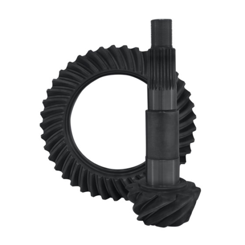 High performance Yukon Ring & Pinion gear set for Model 35 IFS Reverse rotation in a 4.11 ratio High performance Yukon Ring & Pinion gear set for Model 35 IFS Reverse rotation in a 4.11 ratio