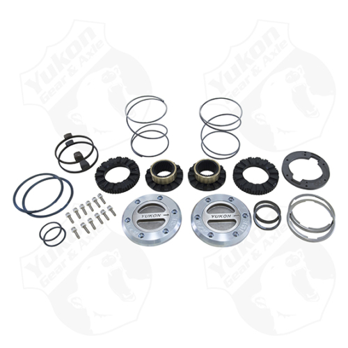 Yukon Hardcore Locking Hub set for 2000-2017 Dodge 3/4 & 1-Ton Front with Spin Free kit